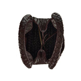 Campana large leather shoulder bag