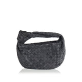 Teen Jodie Intrecciato suede bag