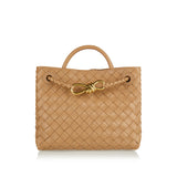 Andiamo small leather tote bag