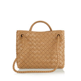 Andiamo small leather tote bag