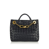 Andiamo small chain leather tote