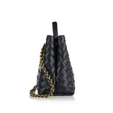 Andiamo small chain leather tote