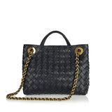 Andiamo small chain leather tote