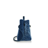 Andiamo Small merino shearling tote bag