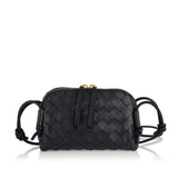 Intrecciato Concert leather pouch