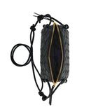 Intrecciato Concert leather pouch