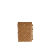 Intrecciato small bi-fold wallet