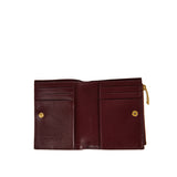 Intrecciato small bi-fold wallet
