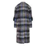 Mohair-wool blend coat