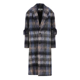 Mohair-wool blend coat