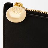 Pebble leather coin cardholder