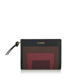 Compact leather wallet