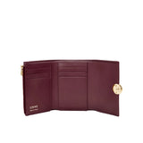 Pebble small leather vertical wallet