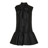 Hypnotic bow mini dress