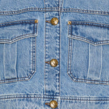 Denim cropped jacket