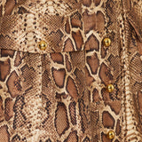 Hypnotic utility mini skirt