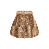 Hypnotic utility mini skirt