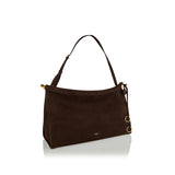 Le Click East West large nubuck bag
