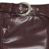 Double layer midi skirt