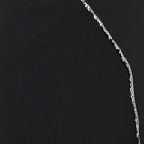 Sequin detail midi skirt