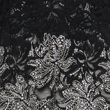 Lace short‑sleeve top