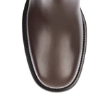 Leather cavalier boots