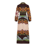 Bounty Placée long camerino dress