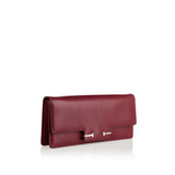 Supple grain leather shoulder bag