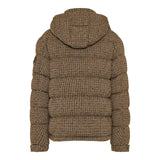 Montgenevre hooded short down jacket