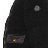 Blandy wool blend bouclé short down jacket