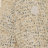 Cochelle tweed short down jacket