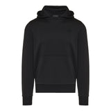 Tonal back logo cotton hoodie