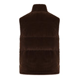 Agen corduroy down gilet