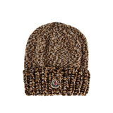 Logo patch wool beanie 