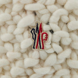 Embroidered wool-floral headband