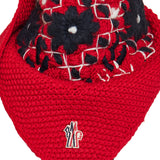 Embroidered floral scarf