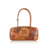 Beau leather patchwork bag