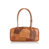 Beau leather patchwork bag