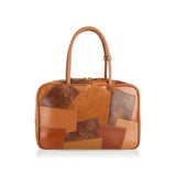 Leather patchwork Beau bag