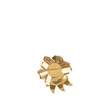 Gold‑tone metal brooch with crystal