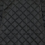 Collared quilted jacket