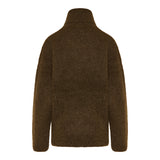 Bouclé turtleneck sweater