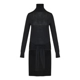 Double-sleeve turtleneck