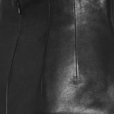 Loxley leather pencil skirt