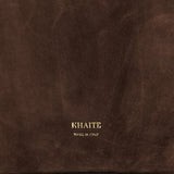 Lotus small suede tote bag