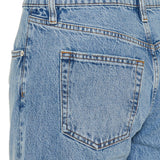 Low slung barrel dollhouse jeans
