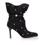 Lolya embellished suede ankle boots