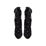 Lolya embellished suede ankle boots