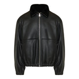 Shearling blouson jacket