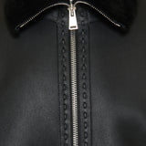 Shearling blouson jacket